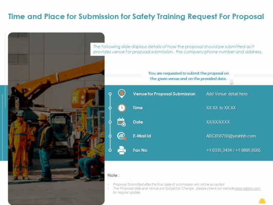 Incident Management Process Safety Time And Place For Submission For Safety Training Request Formats PDF Incident Management Process Safety Time And Place For Submission For Safety Training Request Formats PDF