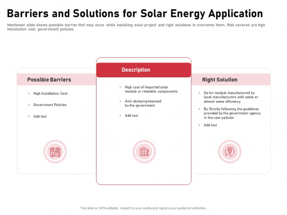 Incorporating Solar PV Commercial Building Barriers And Solutions For Solar Energy Application Ideas PDF