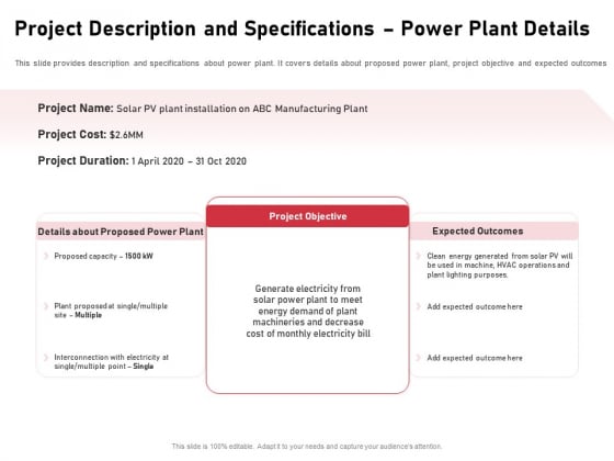 Incorporating Solar PV Commercial Building Project Description And Specifications Power Plant Details Topics PDF Incorporating Solar PV Commercial Building Project Description And Specifications Power Plant Details Topics PDF