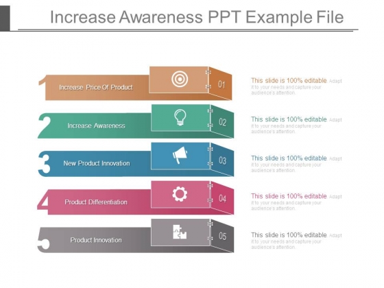 Increase Awareness Ppt Example File Increase Awareness Ppt Example File
