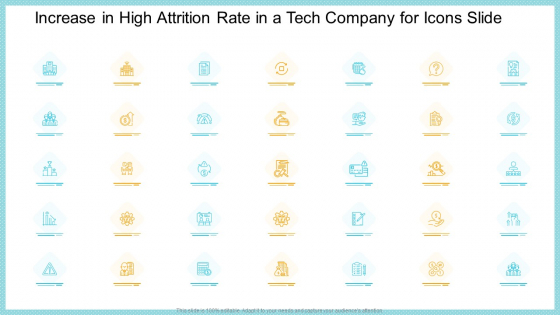 Increase In High Attrition Rate In A Tech Company For Icons Slide Inspiration PDF Increase In High Attrition Rate In A Tech Company For Icons Slide Inspiration PDF