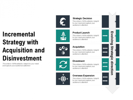 Incremental Strategy With Acquisition And Disinvestment Ppt PowerPoint Presentation Gallery Show PDF Incremental Strategy With Acquisition And Disinvestment Ppt PowerPoint Presentation Gallery Show PDF