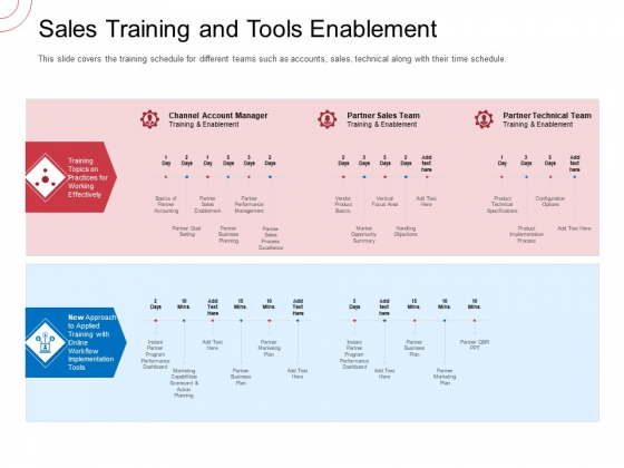 Indirect Channel Marketing Initiatives Sales Training And Tools Enablement Brochure PDF Indirect Channel Marketing Initiatives Sales Training And Tools Enablement Brochure PDF
