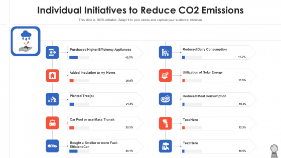 Individual Initiatives To Reduce CO2 Emissions Sample PDF Individual Initiatives To Reduce CO2 Emissions Sample PDF