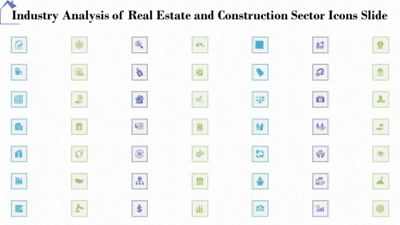 Industry Analysis Of Real Estate And Construction Sector Icons Slide Portrait PDF Industry Analysis Of Real Estate And Construction Sector Icons Slide Portrait PDF