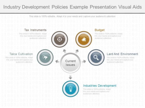Industry Development Policies Example Presentation Visual Aids
