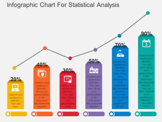 Infographic Chart For Statistical Analysis Powerpoint Template