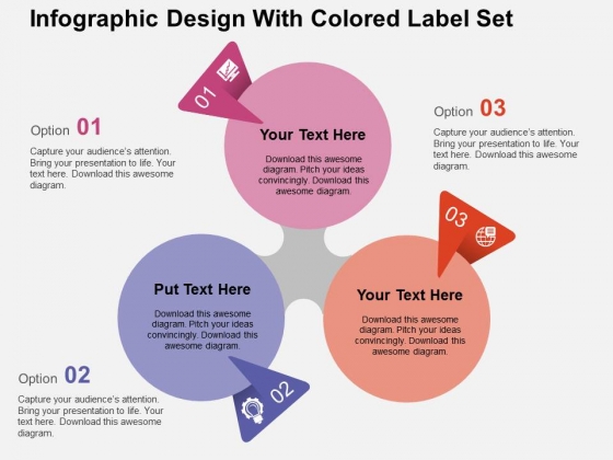 Infographic Design With Colored Label Set Powerpoint Templates Infographic Design With Colored Label Set Powerpoint Templates