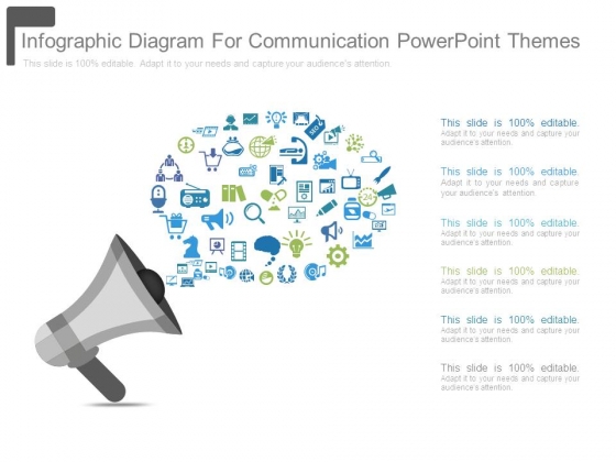 Infographic Diagram For Communication Powerpoint Themes - PowerPoint ...