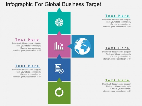 Infographic For Global Business Target Powerpoint Templates Infographic For Global Business Target Powerpoint Templates