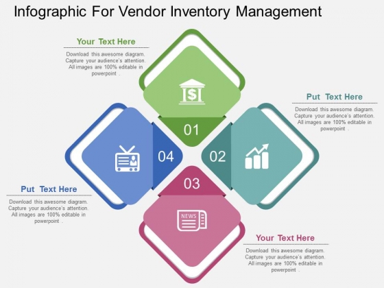 Infographic For Vendor Inventory Management Powerpoint Template Infographic For Vendor Inventory Management Powerpoint Template