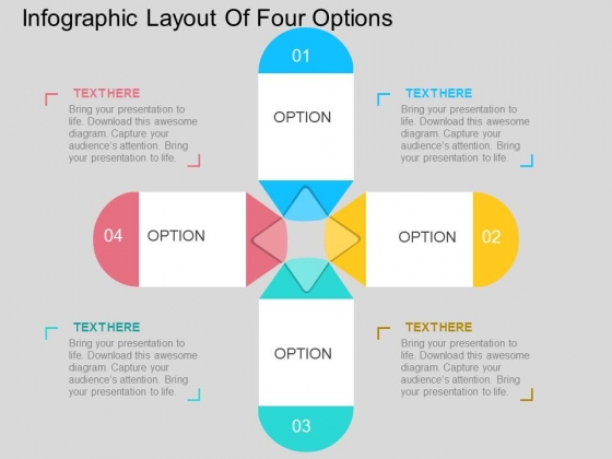 Infographic Layout Of Four Options Powerpoint Templates Infographic Layout Of Four Options Powerpoint Templates