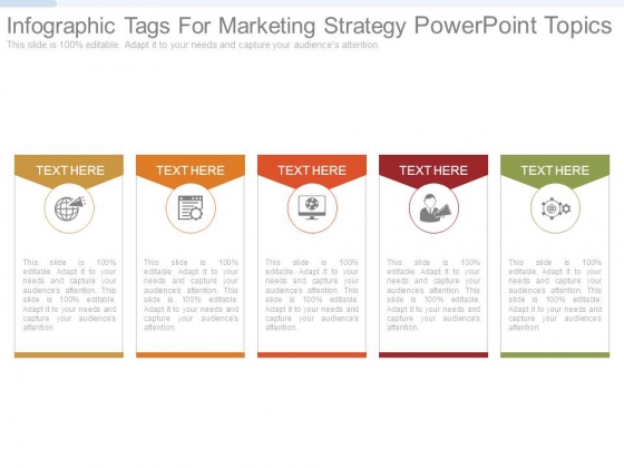 Infographic Tags For Marketing Strategy Powerpoint Topics Infographic Tags For Marketing Strategy Powerpoint Topics