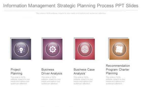 Information Management Strategic Planning Process Ppt Slides