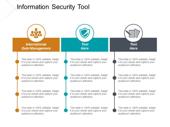 Information Security Tool Ppt PowerPoint Presentation Summary Portrait Cpb
