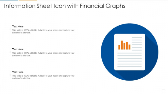 Information Sheet Icon With Financial Graphs Download PDF Information Sheet Icon With Financial Graphs Download PDF