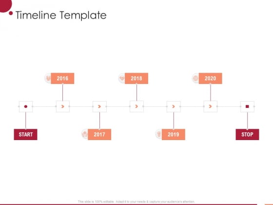 Information Technology Infrastructure Library Timeline Template Ppt Slides Information PDF
