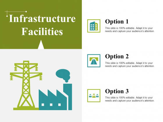 Infrastructure Facilities Ppt PowerPoint Presentation Inspiration Graphics Tutorials