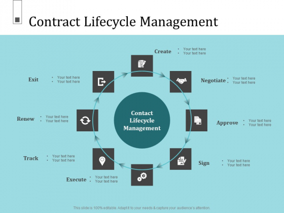 Infrastructure Project Management In Construction Contract Lifecycle Management Diagrams PDF