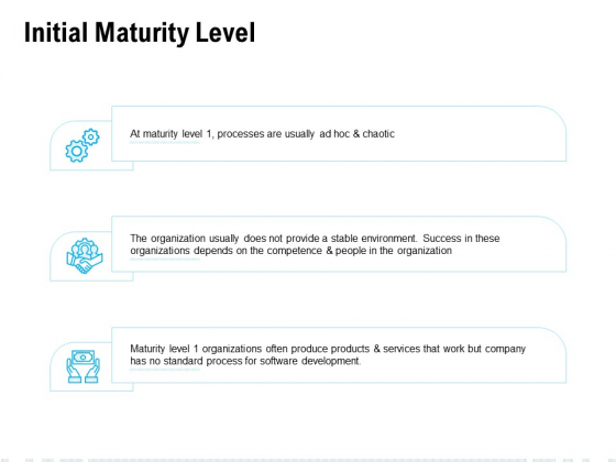 Initial Maturity Level Ppt PowerPoint Presentation Infographics Visual Aids Initial Maturity Level Ppt PowerPoint Presentation Infographics Visual Aids