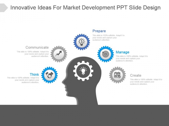 Innovative Ideas For Market Development Ppt Slide Design