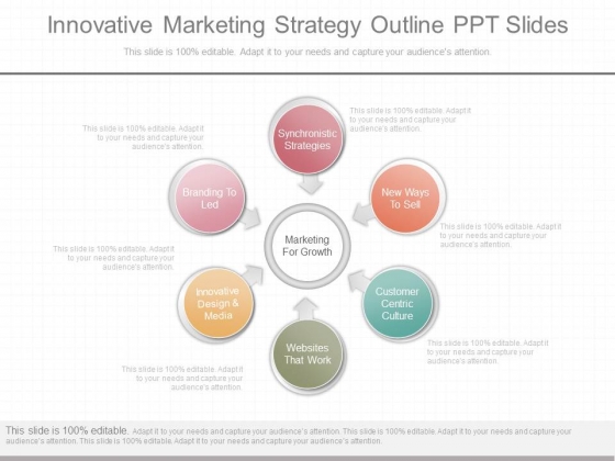 Innovative Marketing Strategy Outline Ppt Slides