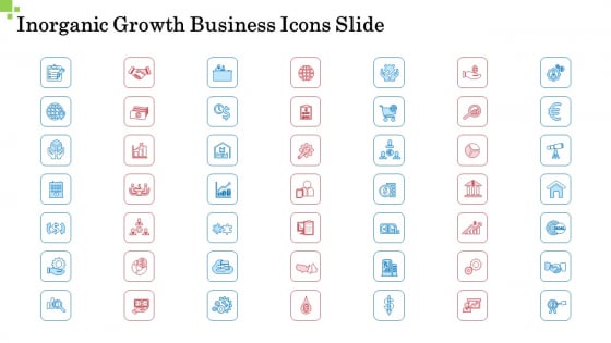 Inorganic Growth Business Icons Slide Ppt Icon PDF Inorganic Growth Business Icons Slide Ppt Icon PDF
