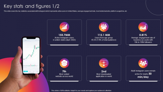 Instagram Company Details Key Stats And Figures Graphics PDF