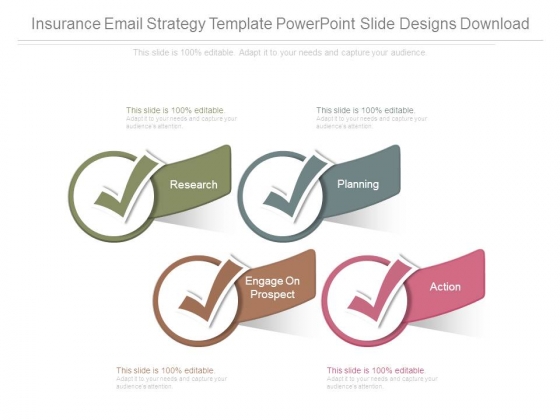 Insurance Email Strategy Template Powerpoint Slide Designs Download