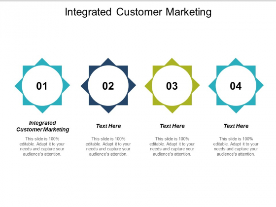 Integrated Customer Marketing Ppt PowerPoint Presentation Slides Samples Cpb
