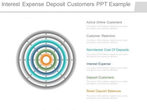 Interest Expense Deposit Customers Ppt Example Interest Expense Deposit Customers Ppt Example