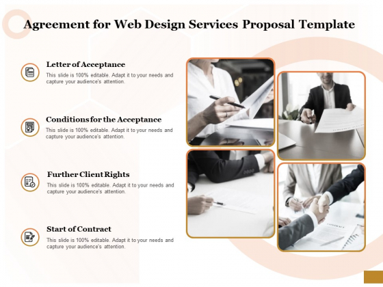 Interface Designing Services Agreement For Web Design Services Proposal Template Guidelines