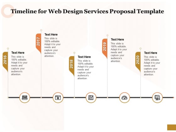 Interface Designing Services Timeline For Web Design Services Proposal Template Themes Interface Designing Services Timeline For Web Design Services Proposal Template Themes