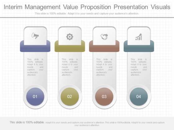 Interim Management Value Proposition Presentation Visuals