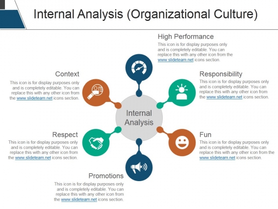 Internal Analysis Organizational Culture Ppt PowerPoint Presentation Gallery Slides