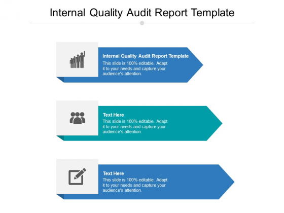 Internal Quality Audit Report Template Ppt PowerPoint Presentation Infographics Background Designs Cpb