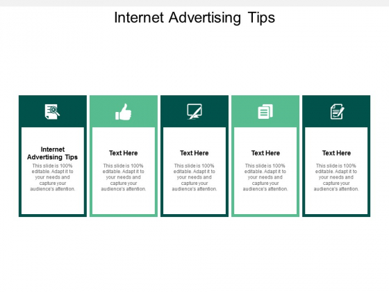internet advertising tips ppt powerpoint presentation layouts maker cpb internet advertising tips ppt powerpoint presentation layouts maker cpb