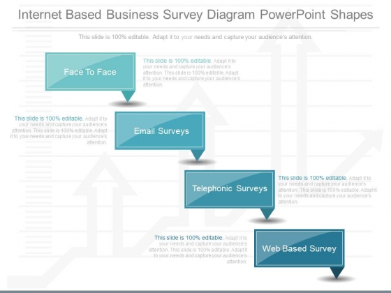 Internet Based Business Survey Diagram Powerpoint Shapes