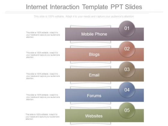 Internet Interaction Template Ppt Slides Internet Interaction Template Ppt Slides