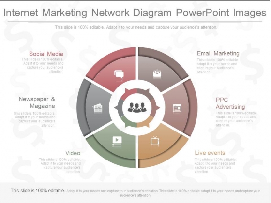 Internet Marketing Network Diagram Powerpoint Images Internet Marketing Network Diagram Powerpoint Images