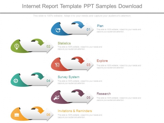 Internet Report Template Ppt Samples Download