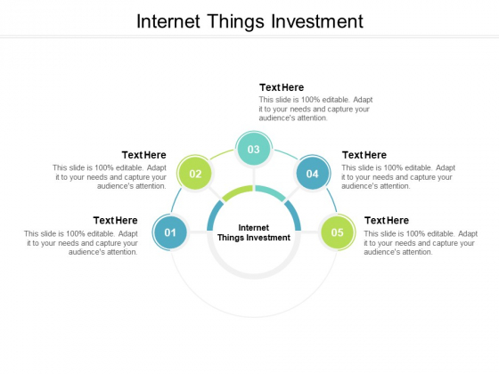 Internet Things Investment Ppt PowerPoint Presentation Slides Elements Cpb