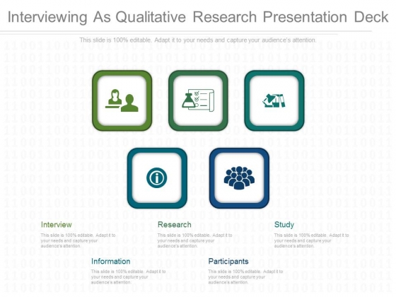 Interviewing As Qualitative Research Presentation Deck