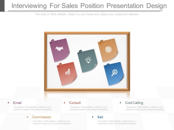 Interviewing For Sales Position Presentation Design Interviewing For Sales Position Presentation Design