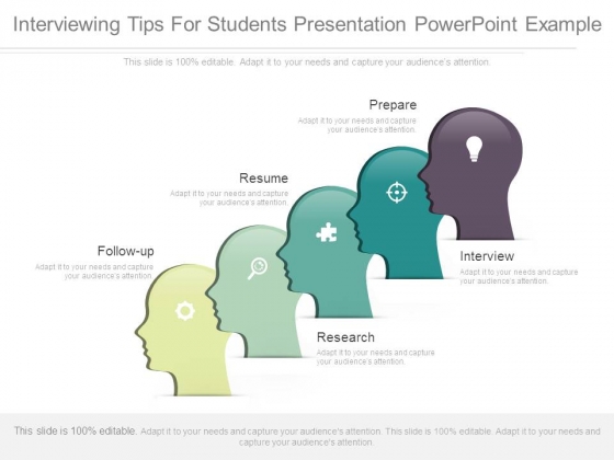 Interviewing Tips For Students Presentation Powerpoint Example Interviewing Tips For Students Presentation Powerpoint Example