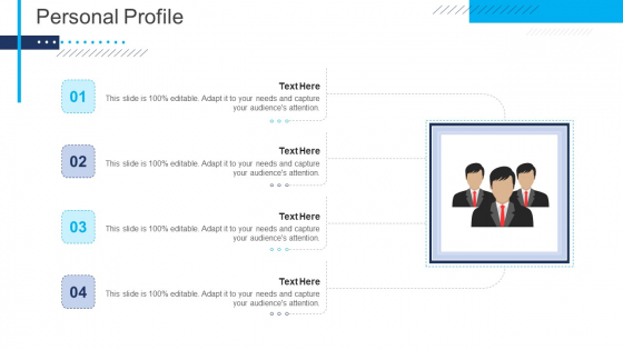 Introduce Yourself For A Meeting Personal Profile Icons PDF