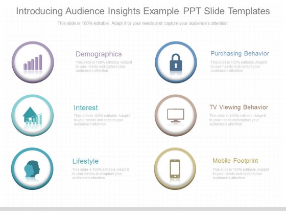 Introducing Audience Insights Example Ppt Slide Templates Introducing Audience Insights Example Ppt Slide Templates