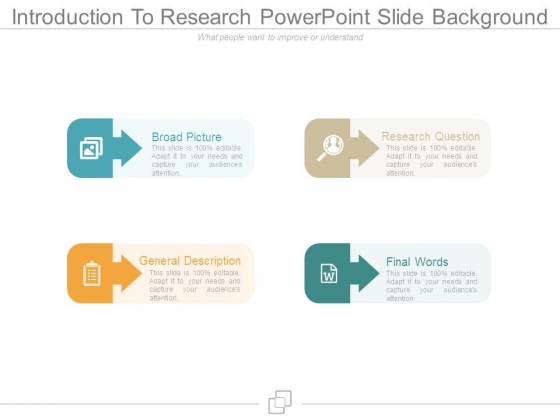 Introduction To Research Powerpoint Slide Background Introduction To Research Powerpoint Slide Background