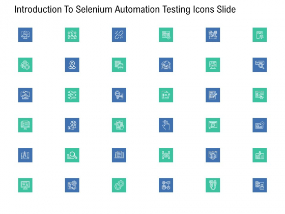 Introduction To Selenium Automation Testing Introduction To Selenium Automation Testing Icons Slide Professional PDF Introduction To Selenium Automation Testing Introduction To Selenium Automation Testing Icons Slide Professional PDF