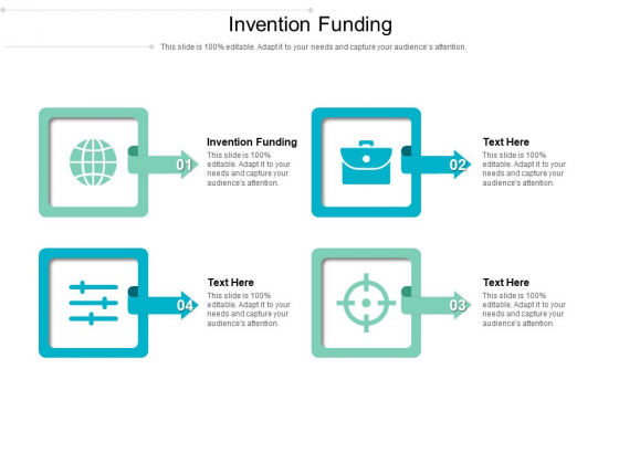 Invention Funding Ppt PowerPoint Presentation Portfolio Vector Cpb Pdf
